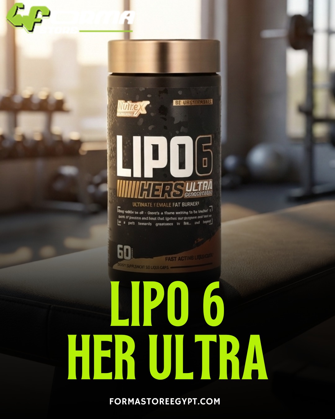 Nutrex Research LIPO-6® Hers Ultra Concentrate (60 Liqui-Caps) - Forma Store Egypt