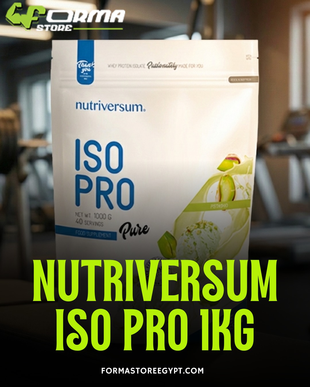 Nutriversum ISO PRO 1KG | 40 Servings - Forma Store Egypt