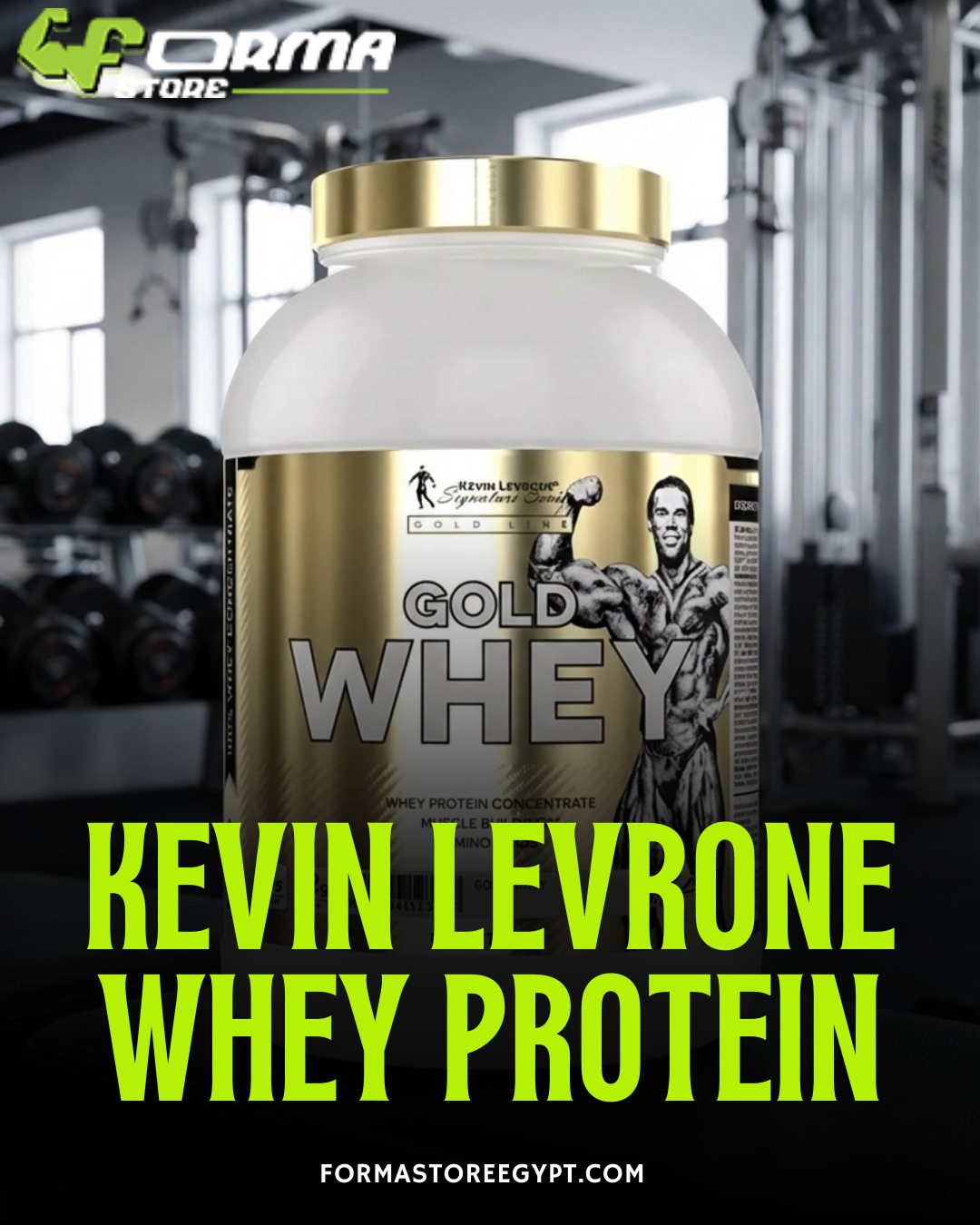 Kevin Levrone Gold Whey 2kg (66 Servings) – Premium Whey Protein for Muscle Growth & Recovery - Forma Store Egypt