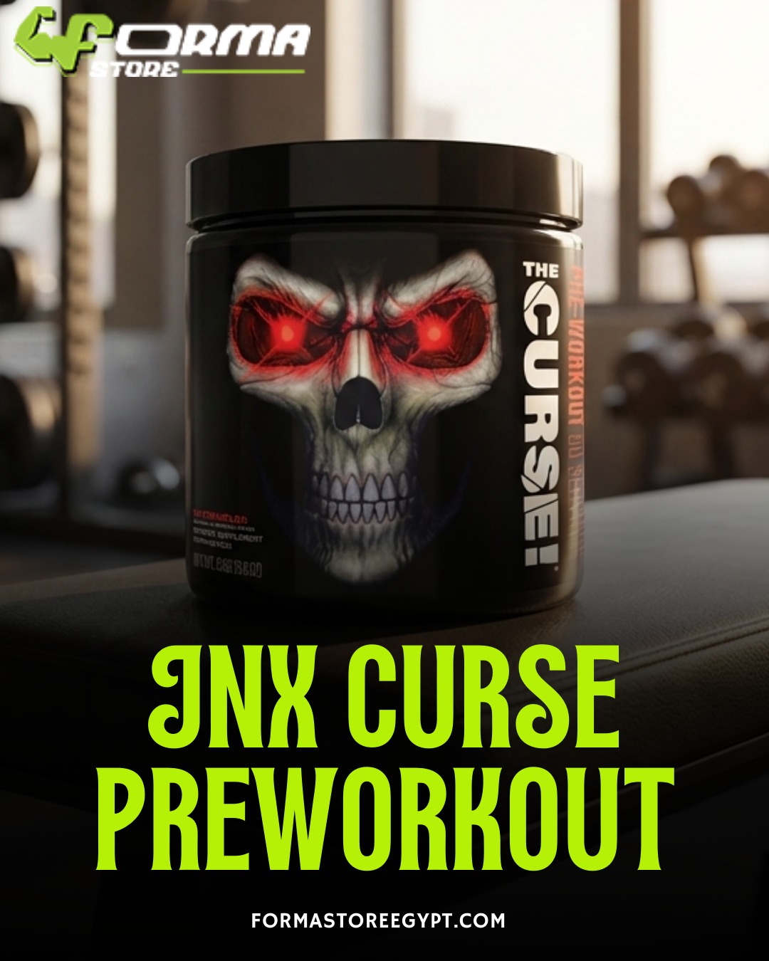 The Curse Pre-Workout Powder (50 Servings)  - Forma Store Egypt