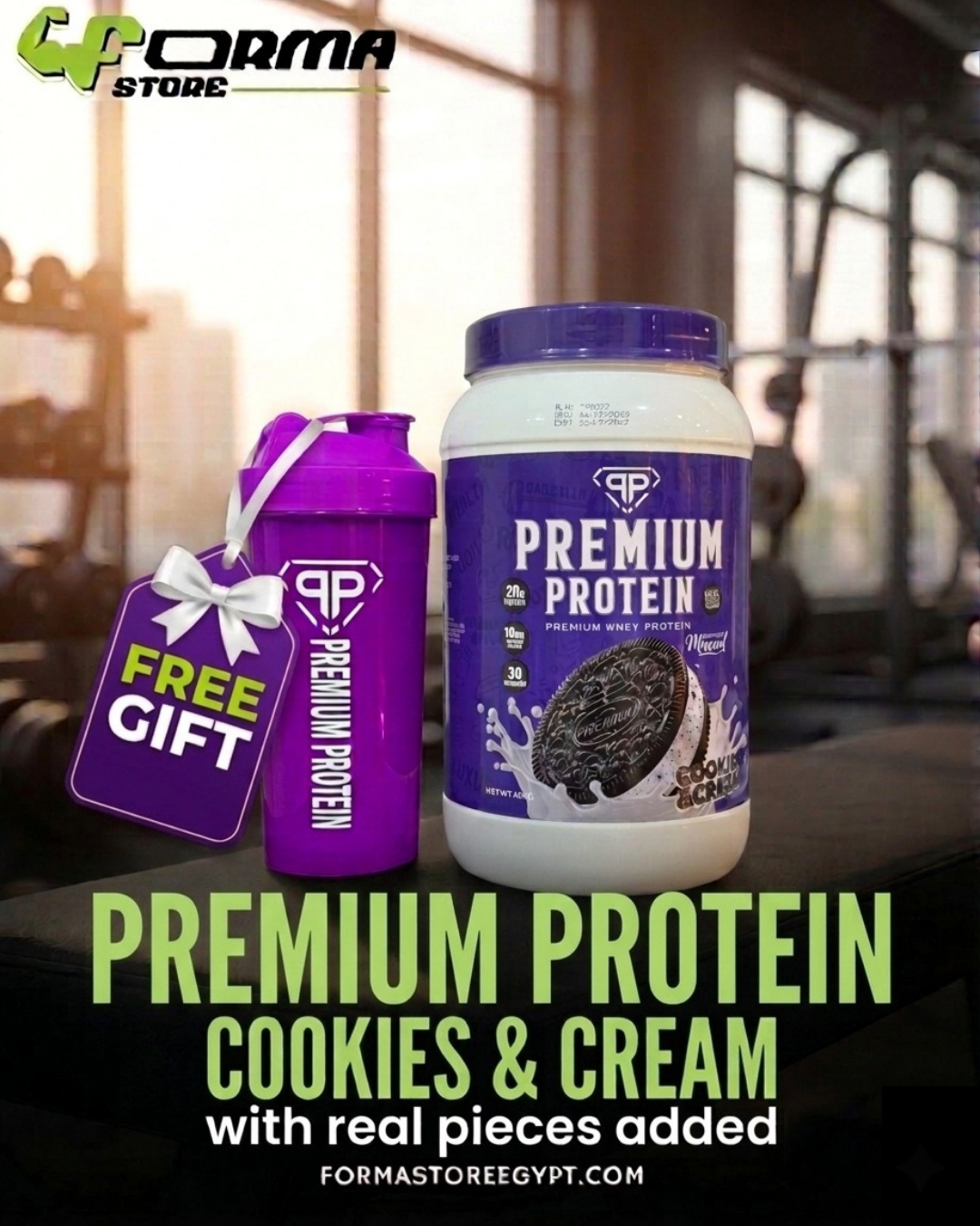 Premium Protein (30 Servings) | Clean Whey Protein for Lean Muscle & Recovery main view