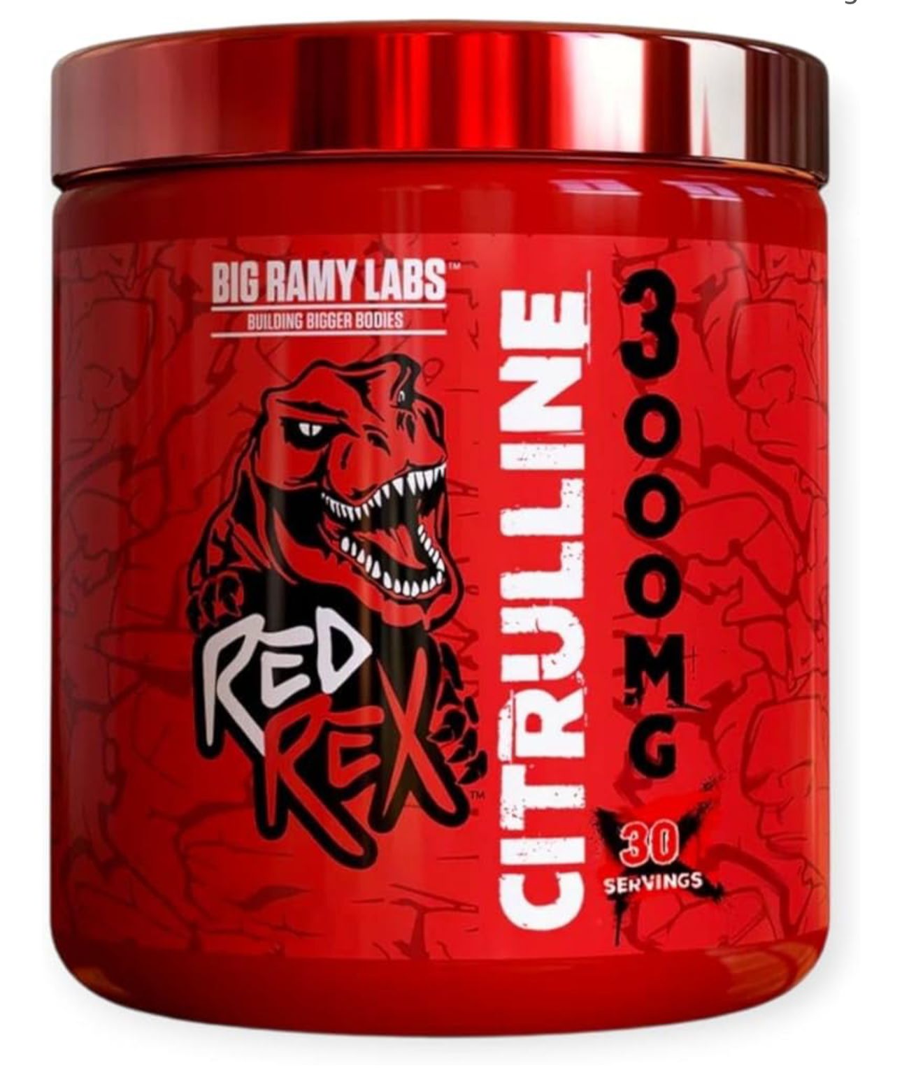 RED REX Citrulline 90 g (Big Ramy Labs) | 30 Servings | Unflavored - Forma Store Egypt