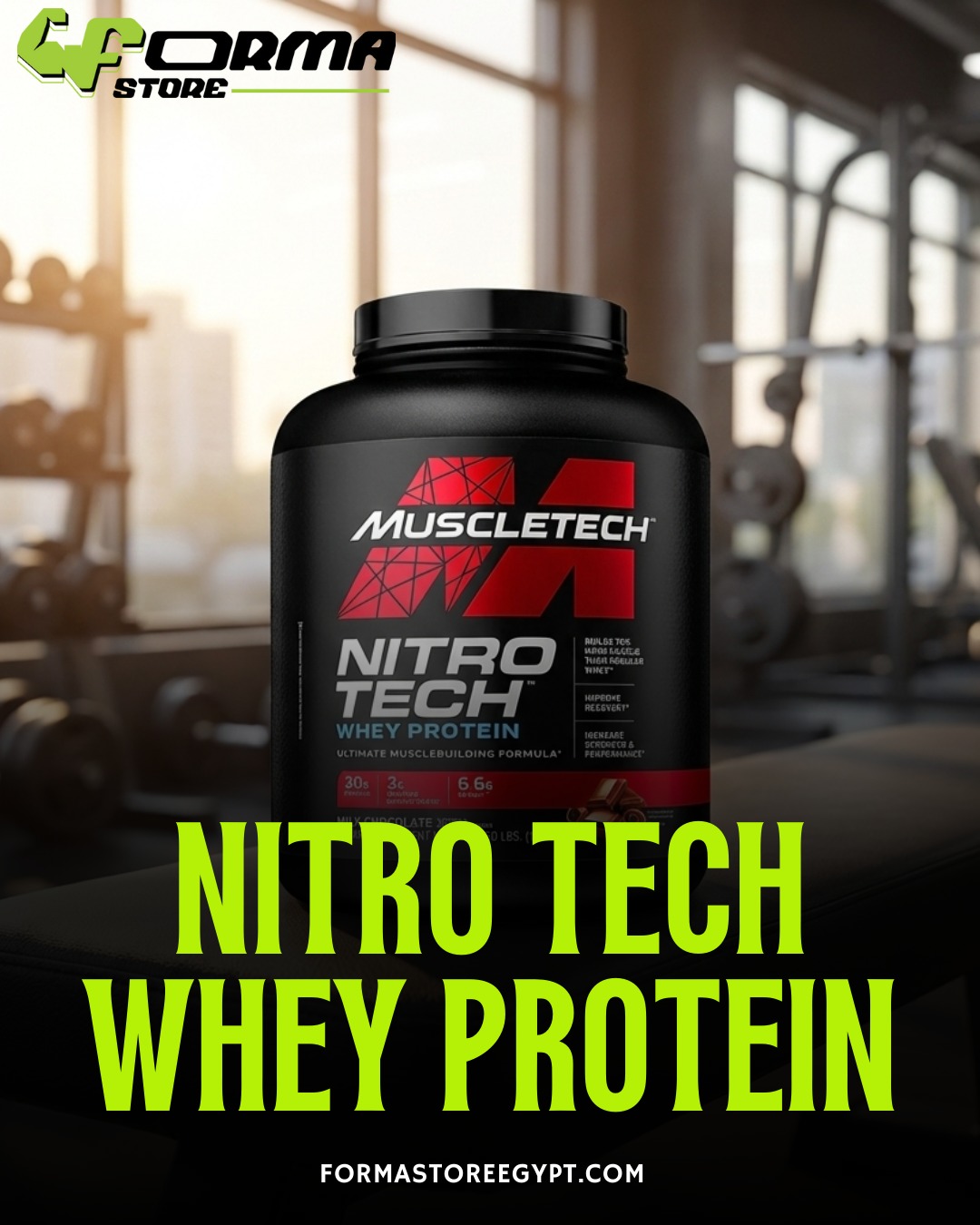 MuscleTech ISO Whey Isolate Protein Powder | 1 KG - Forma Store Egypt
