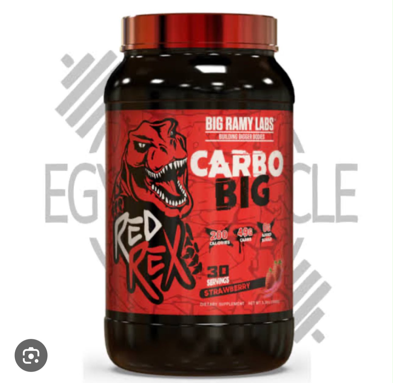 Red Rex Carbo Big | Big Ramy Labs | Strawberry Flavor - Forma Store Egypt