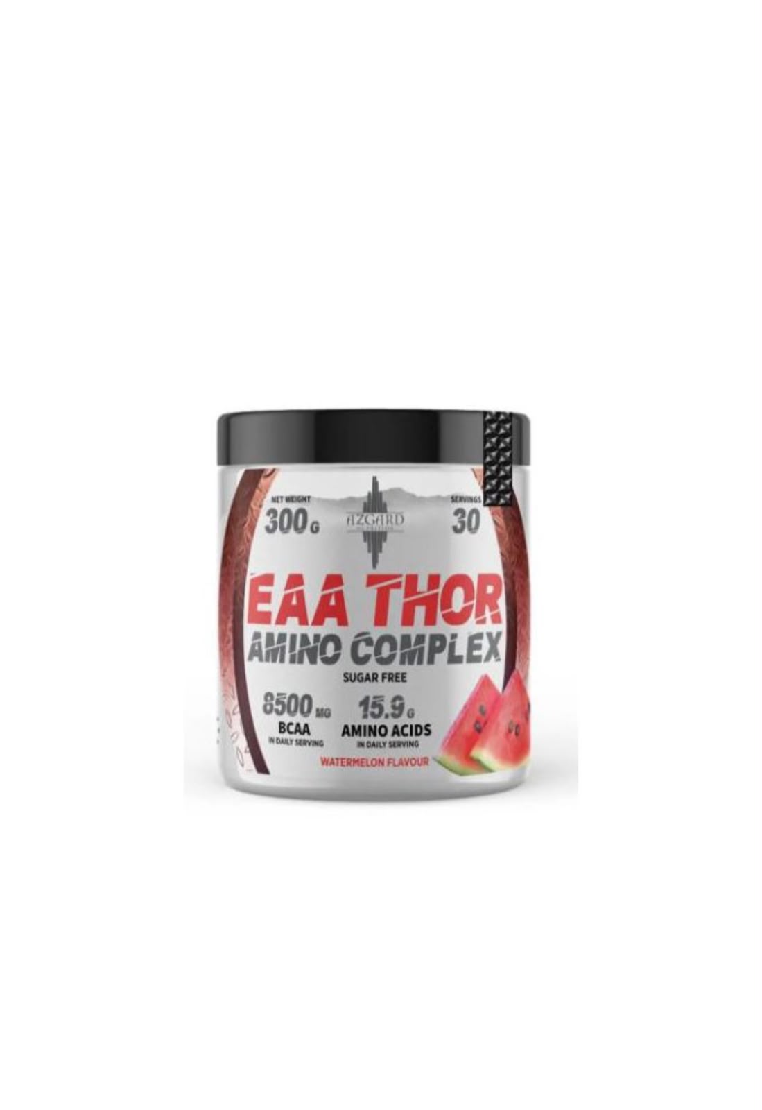 Azgard EAA Thor Amino Complex 300g Watermelon | 8500mg BCAA | Forma Store Egypt - Forma Store Egypt